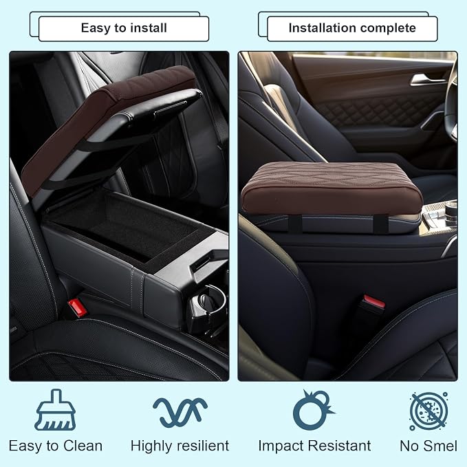 Memory Foam Car Armrest Cushion - Image 4
