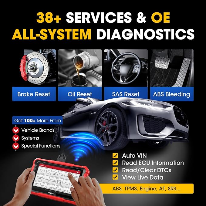 LAUNCH X431 PROS Elite 2025 New Bidirectional Scan Tool, 38+ Services, ECU - Image 5