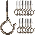 12 PCS Q-Hanger Hooks, Screw Hooks by FSAH