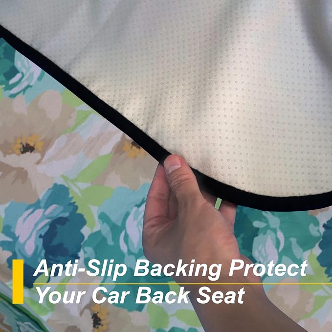 Back Seat Cover for Car Trucks Van SUV, Waterproof Rear Bench Towel Seat Covers - Image 5