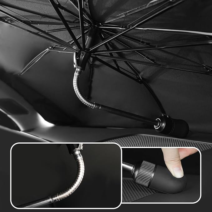 2024-2025 Upgraded for Hyundai Santa Fe Sunshade, Portable Foldable Sunshade - Image 5