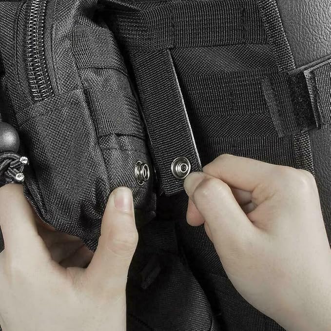 Universal Tactical Seat ​Back Organizer Vehicle Molle Panel Organizer Storage - Image 8