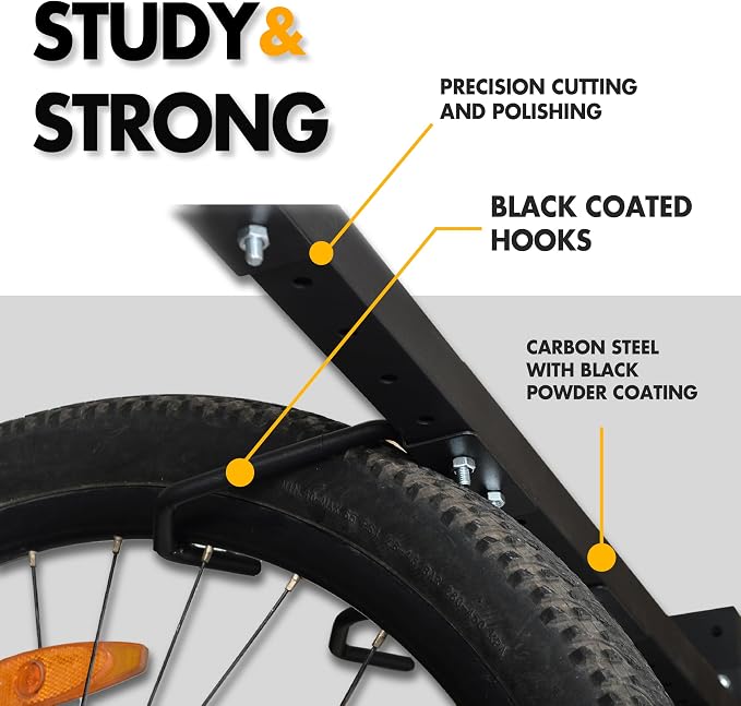 Freestanding 5 Bike Storage Rack - Image 4