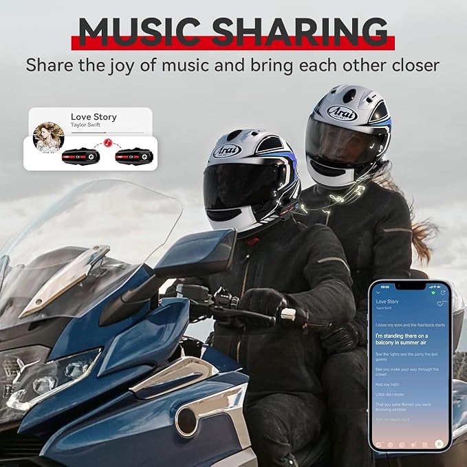 Motorcycle Bluetooth Headset V5.2 - Image 5