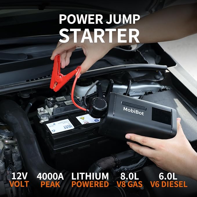 4-in-1 Dual Cylinder tire inflator - Image 3
