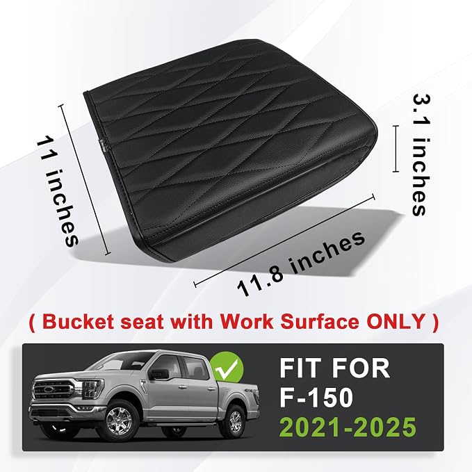Muslogy Center Console Armrest Cover Compatible - Image 2