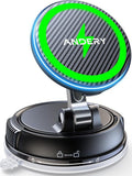 Only for iPhone Magsafe Car Mount Charger 360° Adjustable Car Phone Holder by ANDERY