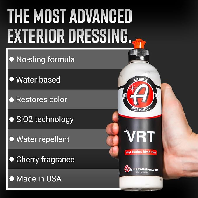 Adam's Polishes Silica Infused VRT Tire & Trim Dressing - Image 2
