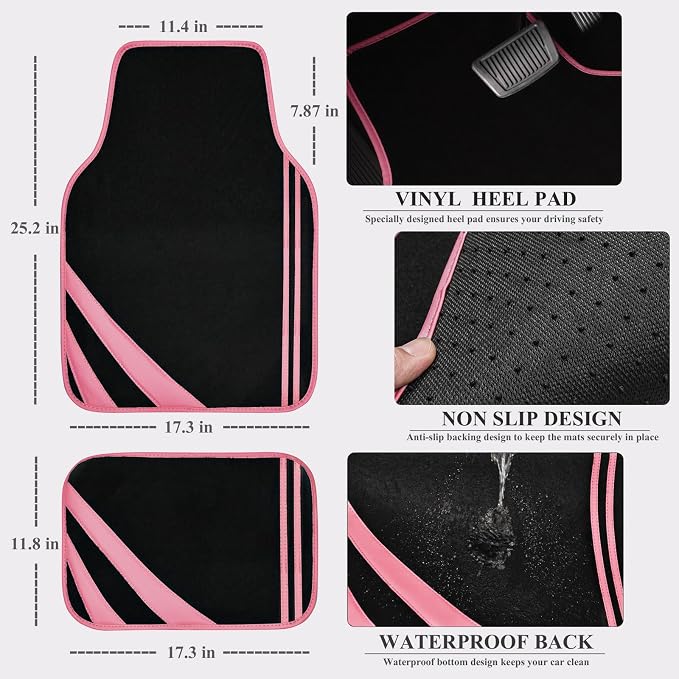 CAR PASS Car Seat Covers Full Set - Image 6