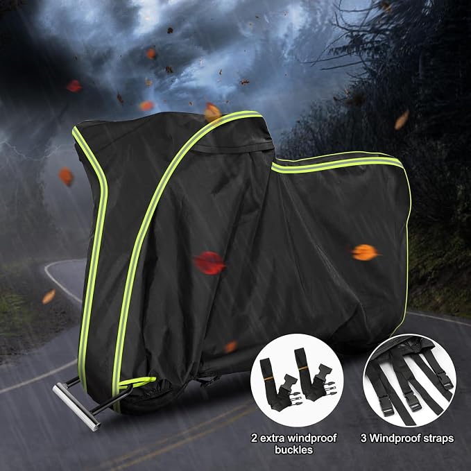 Waterproof Motorcycle Cover for Honda Grom MSX125/Navi/Monkey/2022 Benelli - Image 7