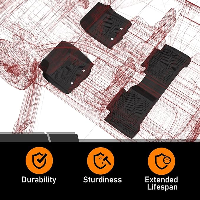 G-Plus Floor Mats 3PCS Compatible - Image 9