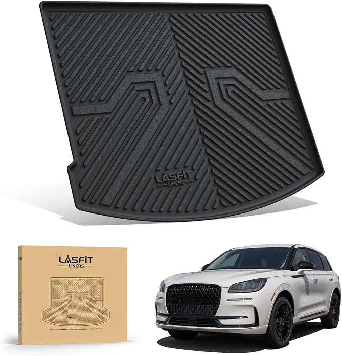 LASFIT Trunk Mat for Lincoln Corsair 2025 2024 2023 2022 2021 2020, All Weather - Image 9