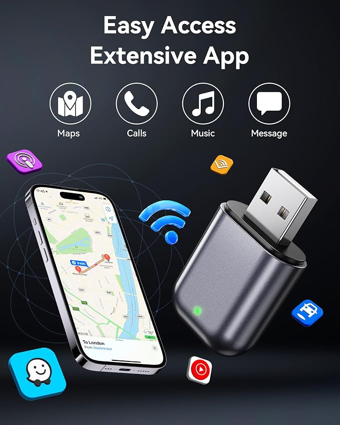 Burnt Sugar Wireless CarPlay Adapter - Image 5