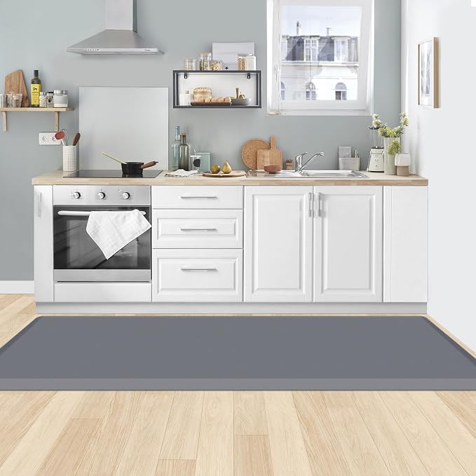 KitchenClouds Kitchen Mat Cushioned Anti Fatigue Rug 24"x70" Waterproof - Image 7