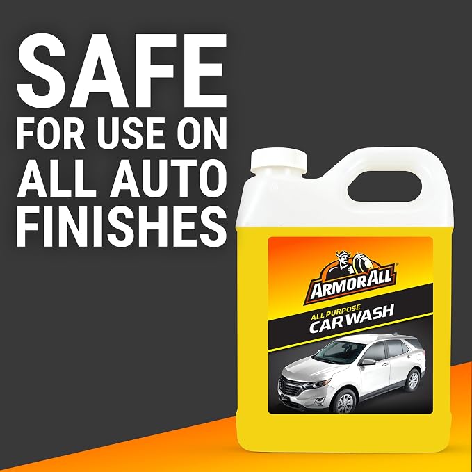 Armor All Car Cleaning Wash, All Purpose Car Wash Soap, 1 Gallon, 128 Fl Oz - Image 5