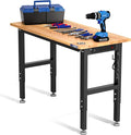 WORKPRO Adjustable Garage Workbench, Leveling Foot, 5 Heights, 1500 LBS Load by WORKPRO