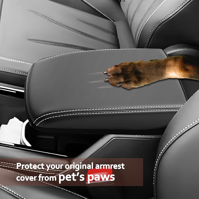 SKTU for 2025 VW Tiguan Center Console Cover for 2025+ Volkswagen Tiguan - Image 5