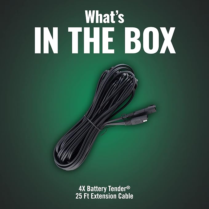 Battery Tender 25 Foot Extension SAE Cable 4 Pack - Image 4