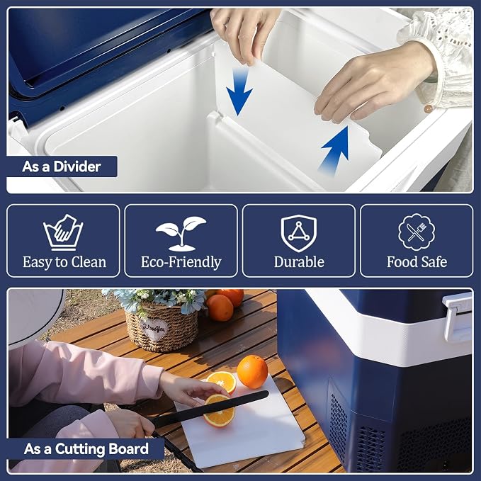 Car Fridge Portable 12V Refrigerator 40 Quart 12 Volt Freezer Compressor Cooler - Image 7