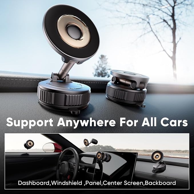 Phone Holders for Your Car, Magnetic Phone Holder for Car Phone Holder 360° - Image 2