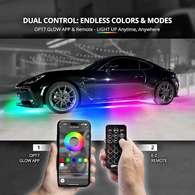 OPT7 Aura DreamColor Underglow Chasing Light Kit - Image 2