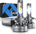 H4 Light Bulb, 40000LM 900% Super Brighter, Real 1:1 Size, 9003/HB2 Fog Light by Fahren