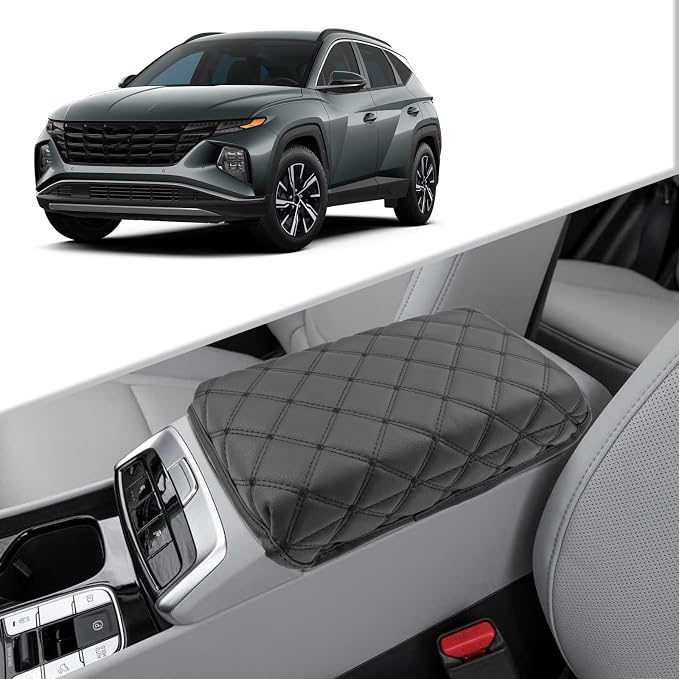 CDEFG for 2022 2023 2024 Hyundai Tucson Santa Cruz Center Console Armrest Cover - Image 7