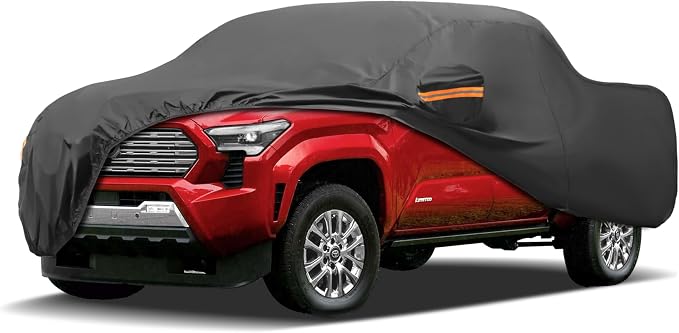 MORNYRAY Compatible with Toyota Tacoma, Car Cover Outdoor Waterproof Sun Rain by MORNYRAY