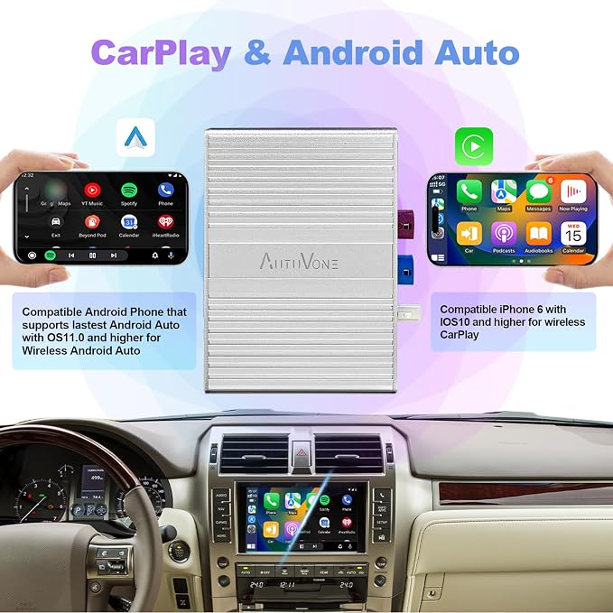 LVDS Wired/Wireless CarPlay Decoder Retrofit Kit - Image 3