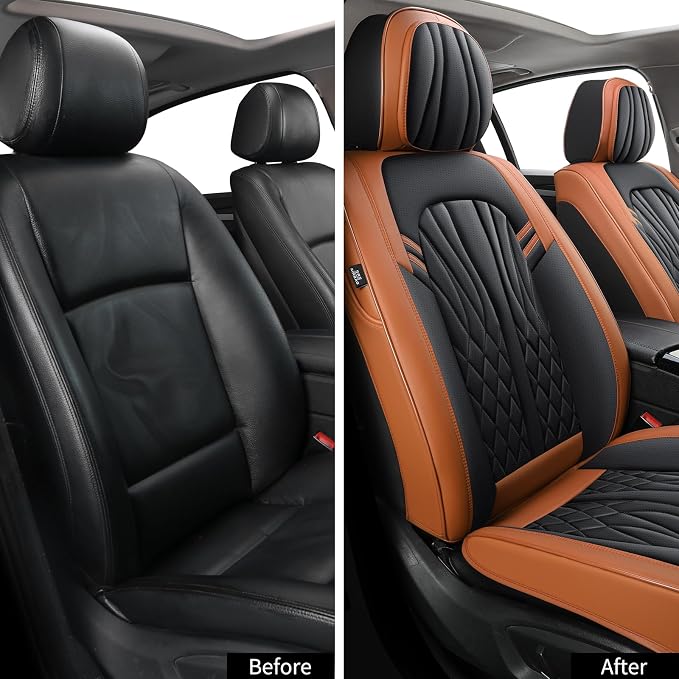 Car Seat Covers Front Seats, Car Seat Protector Waterproof, Car Seat Cushion - Image 2