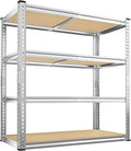 REIBII 40" W Garage Shelving 2000LBS Storage Shelves Adjustable Metal Shelving by REIBII