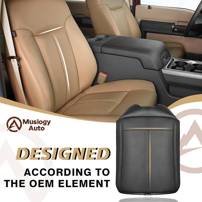Muslogy Center Console Armrest Cover Compatible - Image 3