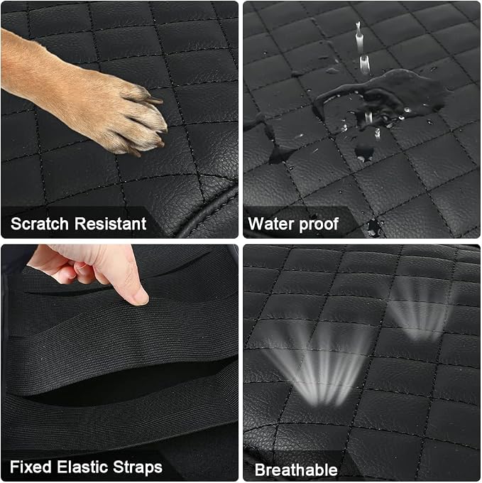sportuli Center Console Cover Anti-Scratch Leather Armrest Cushion Compatible - Image 4