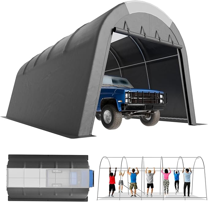 Carport Canopy 12x20 FT Heavy Duty by WACASA