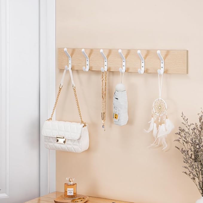 Coat Hook for Hanging, Stainless Wall Hooks for Towel, Wall Mounted Coat Hanger - Image 5