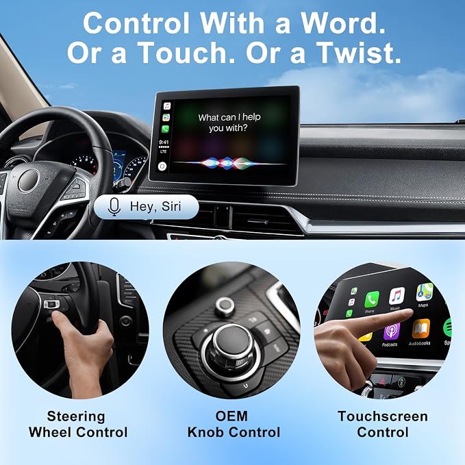 LXJADAP Wireless CarPlay Adapter 2025 Upgrade Wired CarPlay to Wireless - Image 3