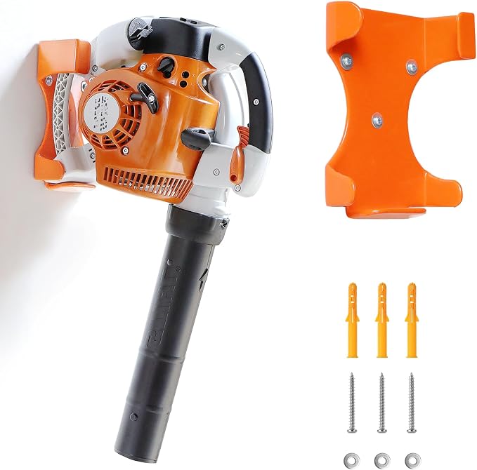 Leaf Blower Hanger, 1 Pack Upgrade Handheld Blower Rack by OSROENE