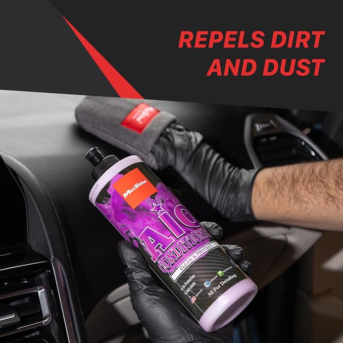 Maxshine 16oz All-in-One Premium Leather Conditioner & Cleaner – Detailing - Image 6