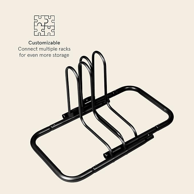 Retrospec Stash Rack 2, 4 & 5 Bike Floor Stand Bicycle Storage Organizer - Image 3