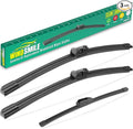 26" 19" 12" Windshield Wiper Blades Replacement by WINDSMILE