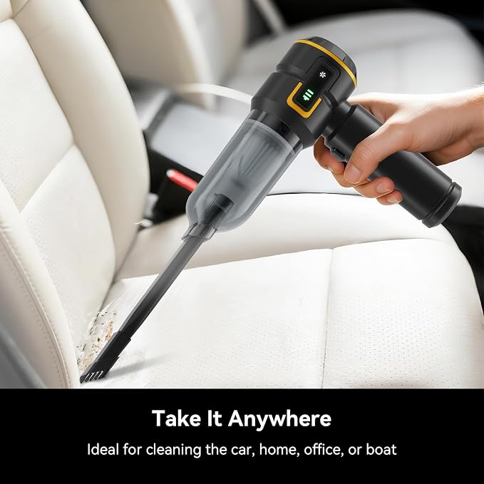 Car Vacuum Cleaner, Advanced Clean Cordless Handheld Vacuum, Compact Home and - Image 2