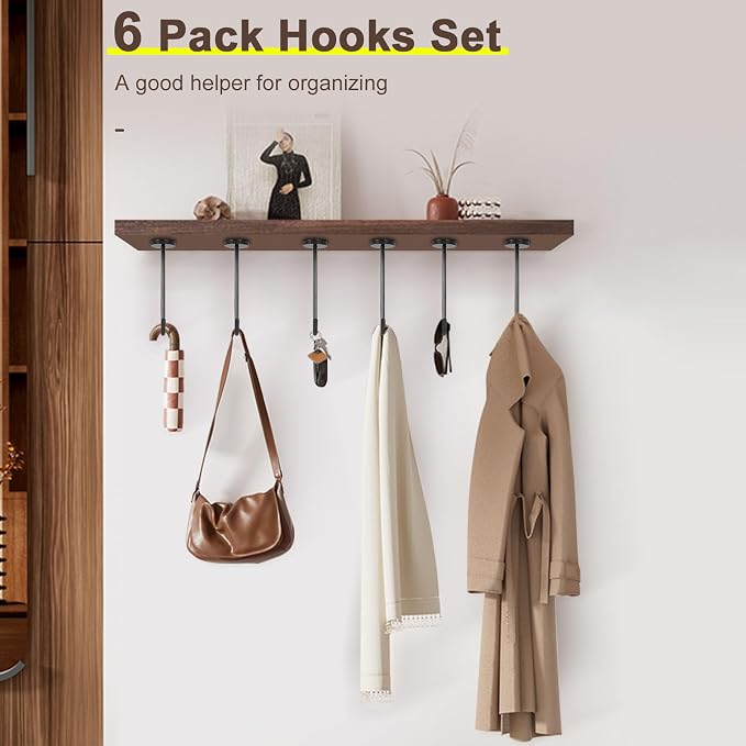 NearMoon Coat Hooks, Wall Hooks - Image 6
