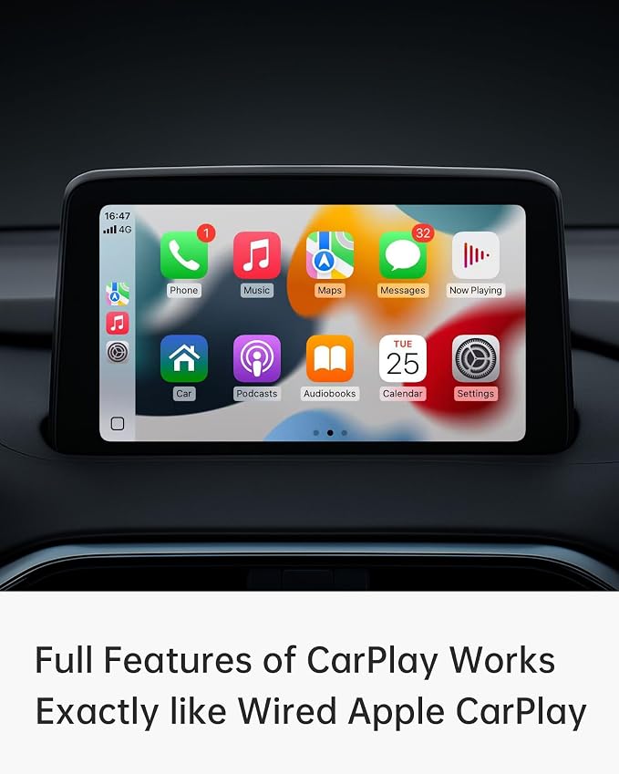 Apple CarPlay Wireless Adapter – Convert Wired CarPlay to Wireless, Stable - Image 8