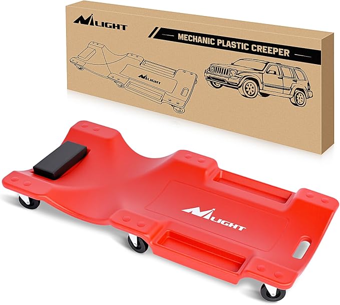 Nilight 40" Mechanic Plastic Creeper by Nilight