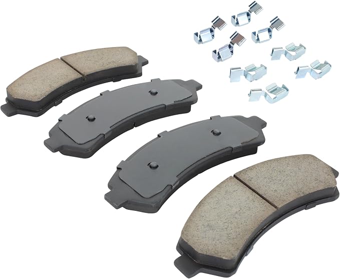 Premium Ceramic Front Brake Pads Compatible - Image 2