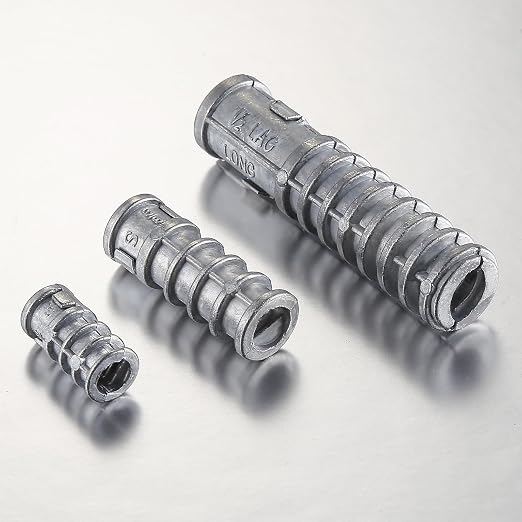Wensilon 3/8 * 1-3/4 Lag Shield Anchor Long Zinc Alloy Bolts Concrete Anchors - Image 5