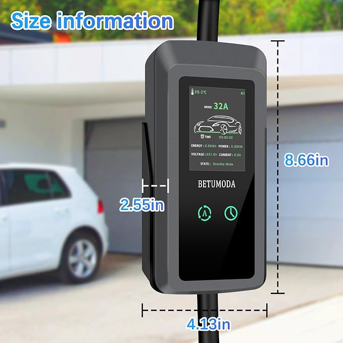 Level 2 EV Charger, 32 Amp, Portable Charger - Image 4