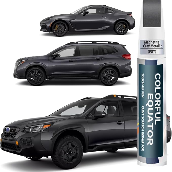 Magnetite Gray Metallic Touch Up Paint Compatible by SNSIR