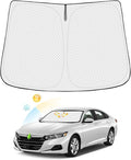 Windshield Sun Shade for 2018-2025 2026 Honda Accord Accessories Thicken by Canvcle