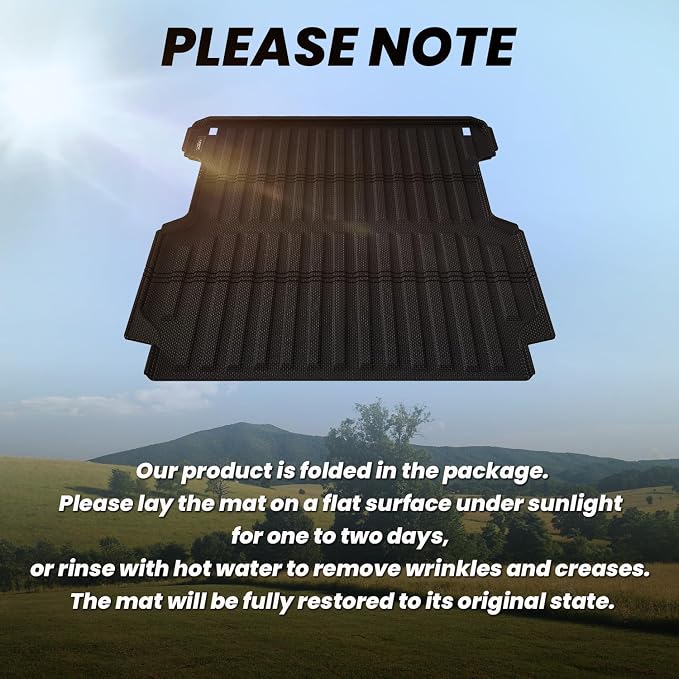 LASFIT Truck Bed Mat for Honda Ridgeline 2025 2024 2023 2022 2021 2020 2019 - Image 6